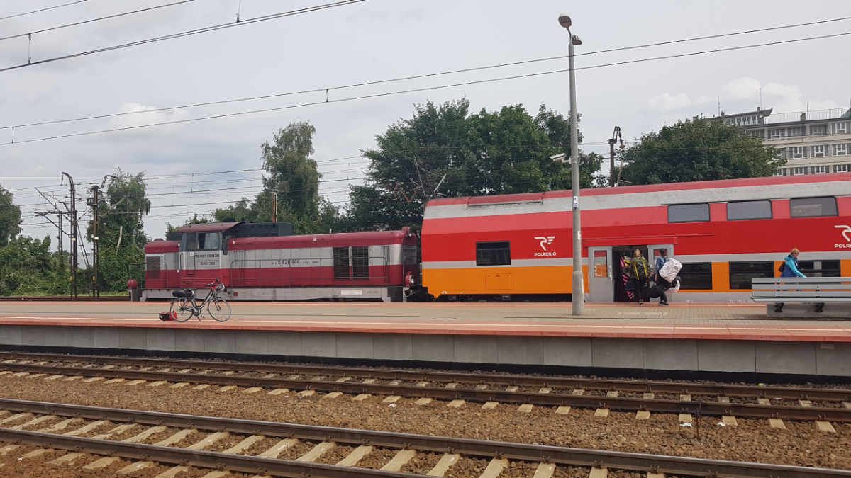 Zug von Danzig zur Halbinsel Hel. Foto: Bartek D. Zug von Danzig zur Halbinsel Hel. Foto: Bartek D.